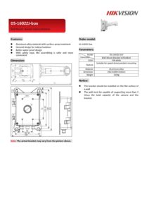 Hikvision DS 1602ZJ box pdf 212x300 - Hikvision DS-1602ZJ-box