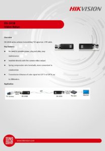 Datasheetof Video Balun DS 1H18 pdf 208x300 - Datasheetof Video Balun DS-1H18