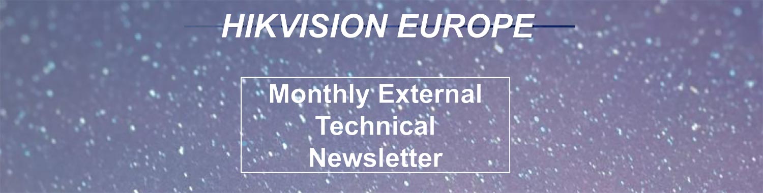 technNewsl.Hik  - Hikvision Technische Newsletter