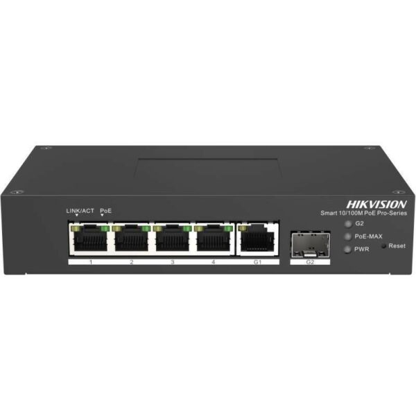 venkovni-smart-managed-switch-4x-100mb-poe-1x-gb-rj45-1x-gb-sfp-110w
